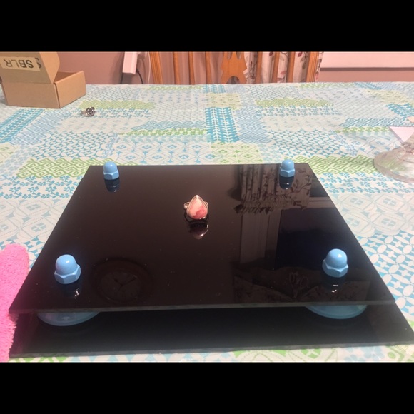 Sterling Silver Rhodochrosite Ring Size 7 - Picture 5 of 7